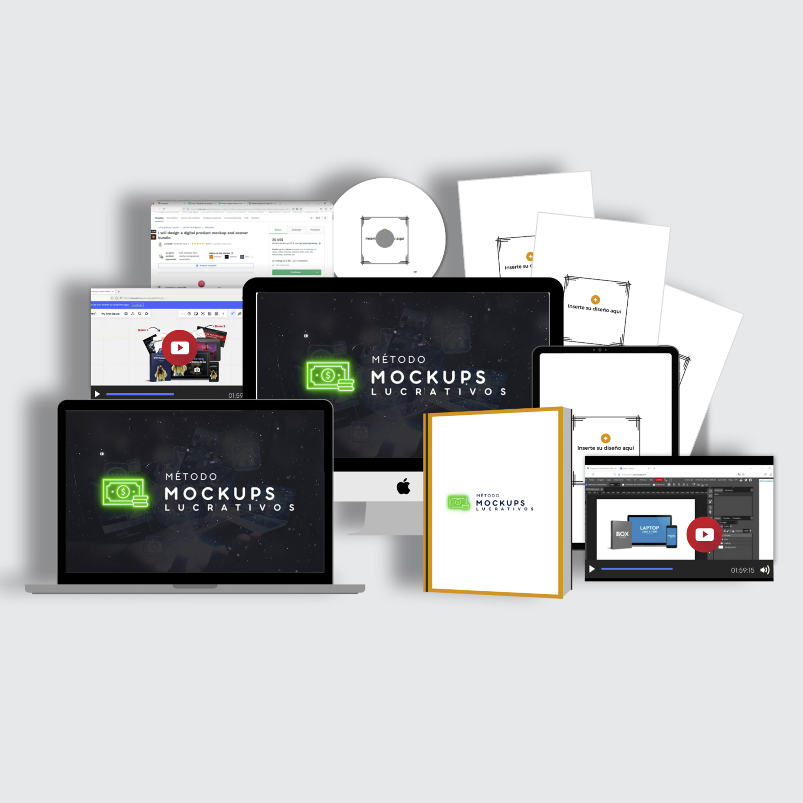 Método Mockups Lucrativos